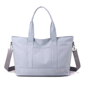 Sac cabas gris clair jolieandjuliette polyvalent avec bandoulière amovible