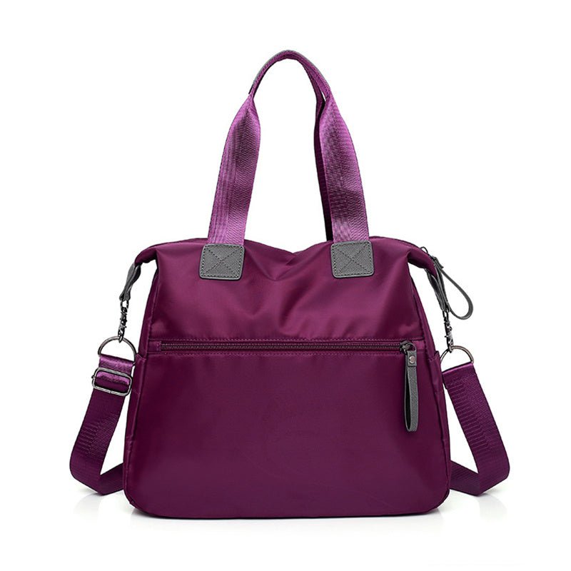 Sac cabas violet jolieandjuliette en nylon léger multifonction pour femme