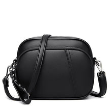 Sac bandoulière cuir noir compact jolieandjuliette élégant femme urbain