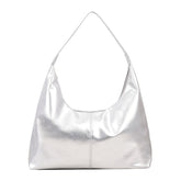 Sac hobo argenté métallique jolieandjuliette élégant spacieux tendance femme