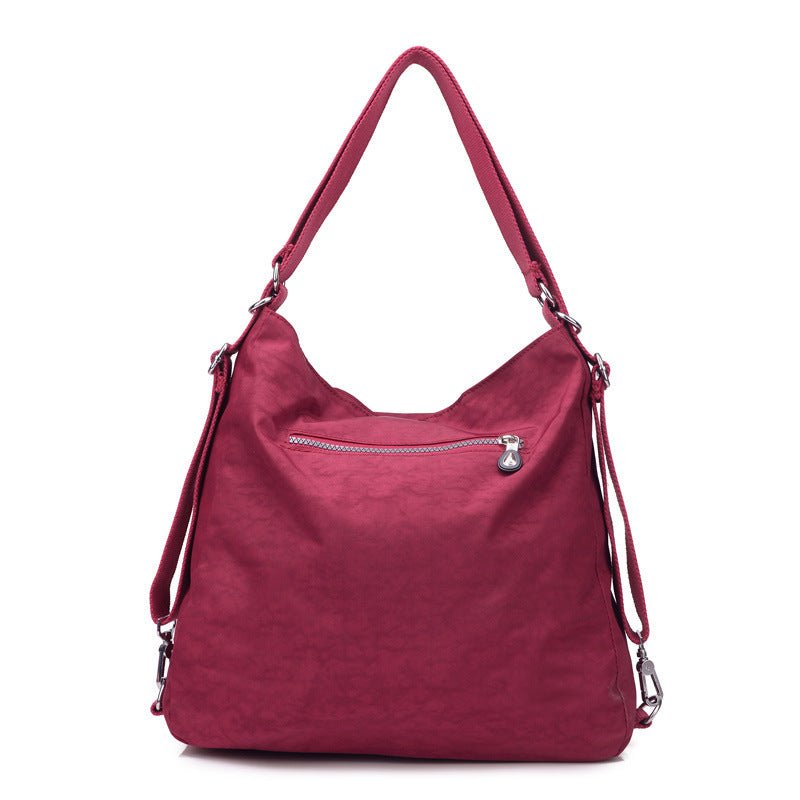 Sac hobo bordeaux convertible multifonction jolieandjuliette élégant et pratique