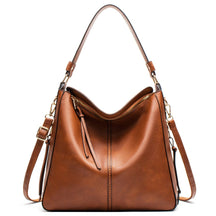 Sac hobo cuir marron jolieandjuliette élégant bandoulière ajustable femme