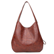 Sac hobo cuir marron vintage spacieux jolieandjuliette femme élégant