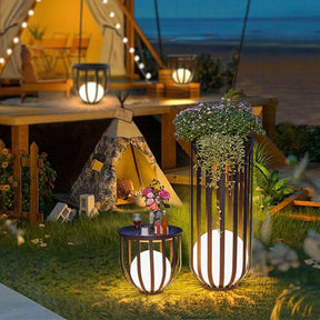 Lampe Solaire de Jardin Durable - Éclairage LED Écologique et Résistant
