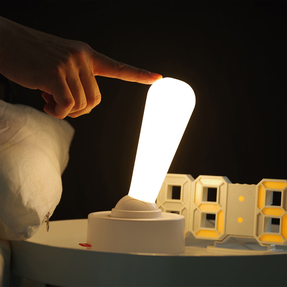 Lampe de Table Rétro à Commutateur - Design Vintage avec Lumière Rechargeable