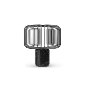 Lampe de Table Élégante - Base en Marbre et Éclairage Subtil