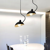 Suspension Métallique Moderne - Élégance Contemporaine et Hauteur Ajustable