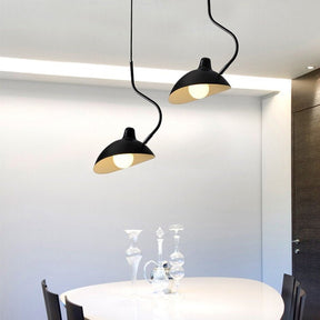 Suspension Métallique Moderne - Élégance Contemporaine et Hauteur Ajustable