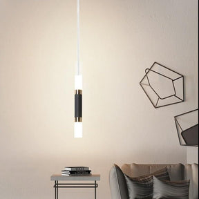 Suspension Moderne en Métal et Acrylique - Éclairage Élégant pour Intérieur Stylé