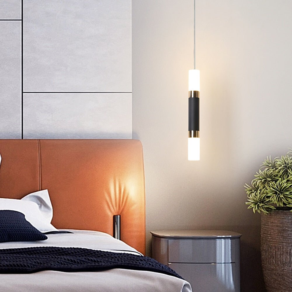 Suspension Moderne en Métal et Acrylique - Éclairage Élégant pour Intérieur Stylé