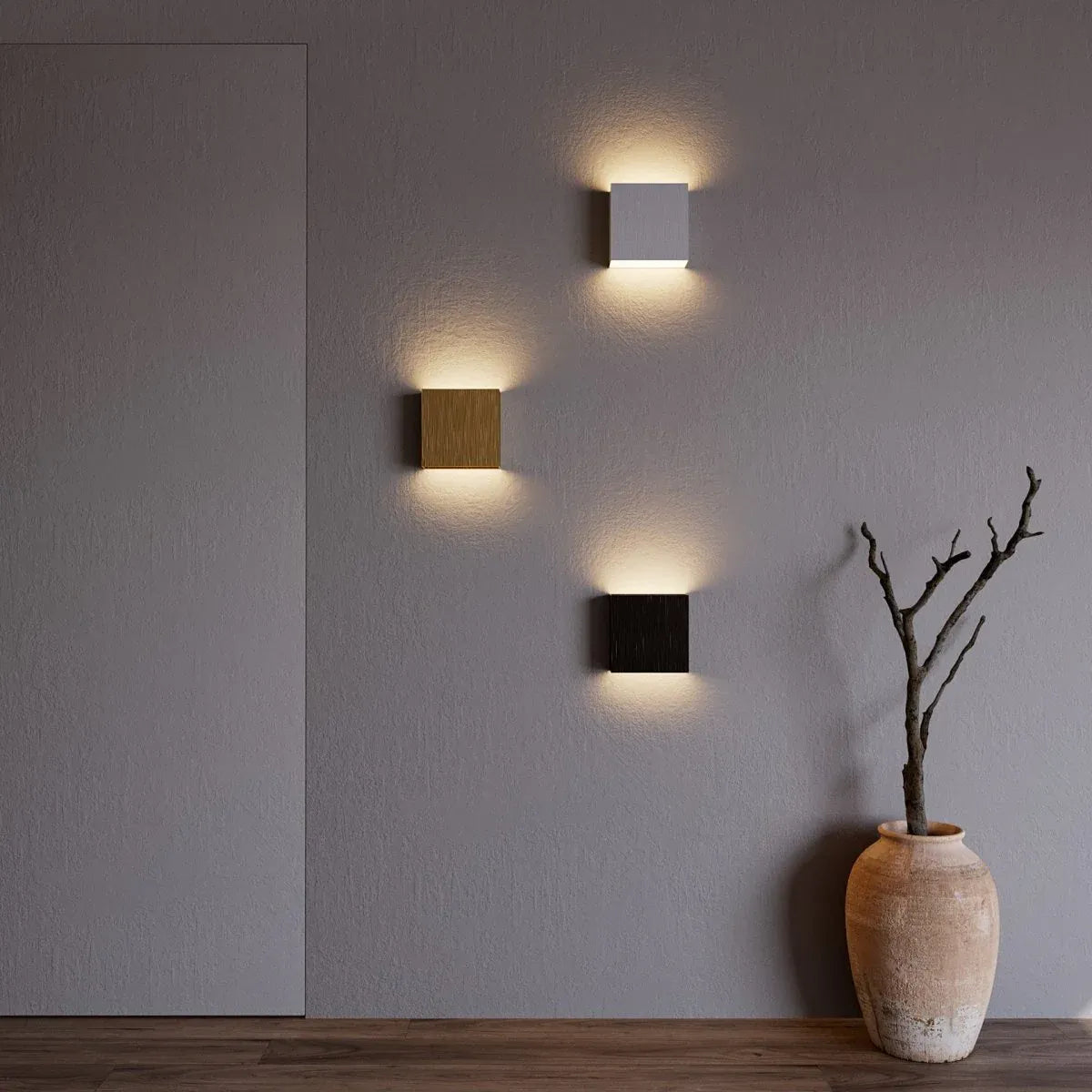 Applique Murale Minimaliste - Éclairage Sophistiqué et Durable