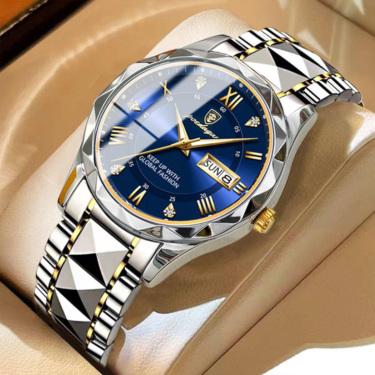 Montre de Luxe Étanche pour Homme - Élégance et Précision au Quotidien