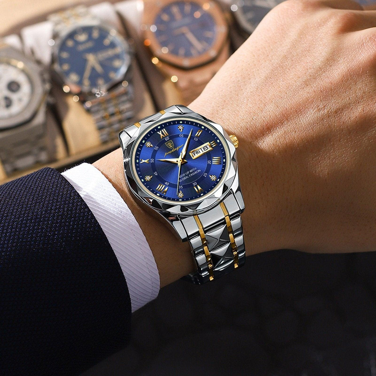 Montre de Luxe Étanche pour Homme - Élégance et Précision au Quotidien