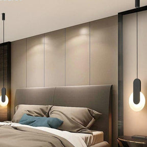 Lampe Suspendue LED Élégante - Couleurs de Lumière Changeables et Design Sophistiqué