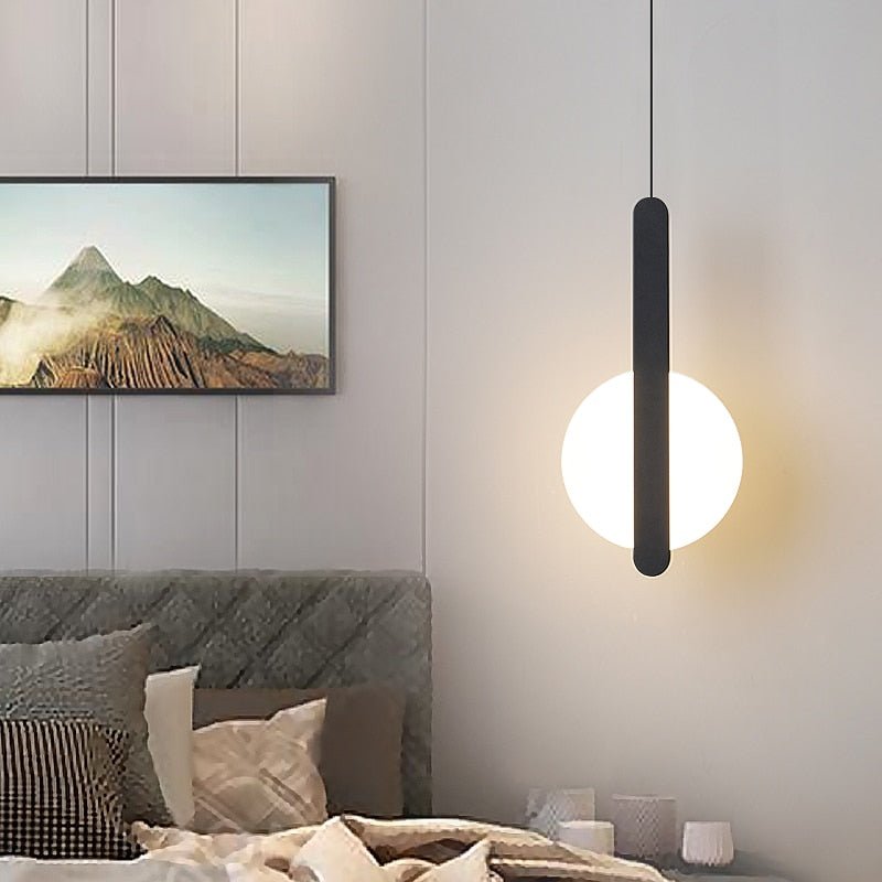 Lampe Suspendue LED Élégante - Couleurs de Lumière Changeables et Design Sophistiqué