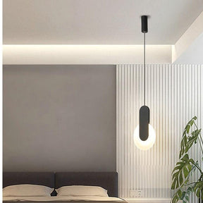 Lampe Suspendue LED Élégante - Couleurs de Lumière Changeables et Design Sophistiqué