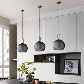 Lampe Suspendue en Verre - Élégante et Ajustable pour Intérieurs Modernes