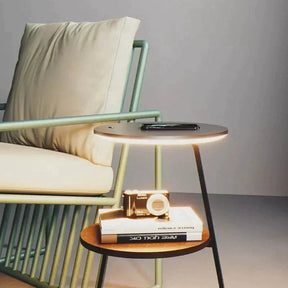 Table d'appoint Design Élégant - Rangement Pratique et Style Moderne