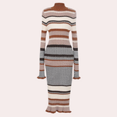 Robe Tricotée Femme - Confort et Style avec Coupe Flatteuse
