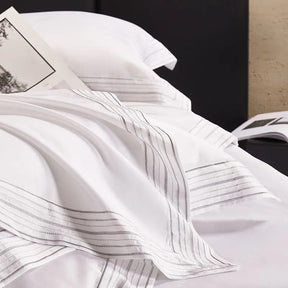 Housse de Couette en Coton Égyptien - Luxe et Confort Inégalés pour Votre Chambre