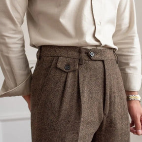 Pantalon de Costume en Laine - Élégance Intemporelle et Confort Luxueux