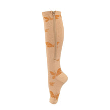 Bas de Compression à Fermeture Éclair - Améliore Circulation et Confort Optimal