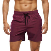 Shorts de Gym et de Plage - Séchage Rapide avec Poches Zippées