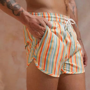 Short de Bain Léger avec Imprimés d'Été - Confort et Style pour Activités Estivales