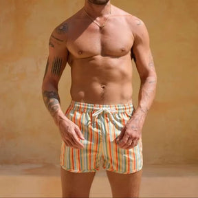 Short de Bain Léger avec Imprimés d'Été - Confort et Style pour Activités Estivales