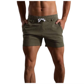 Shorts de Plage Rayés pour Hommes - Style Audacieux et Pratique