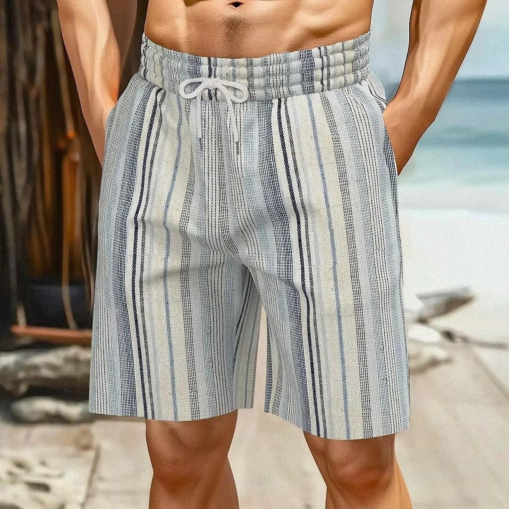 Shorts de Bain à Séchage Rapide - Style Rétro et Confort Optimal