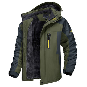 Veste d'hiver Imperméable avec Doublure en Polaire - Isolation Avancée et Protection Contre les Intempéries