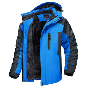Veste d'hiver Imperméable avec Doublure en Polaire - Isolation Avancée et Protection Contre les Intempéries