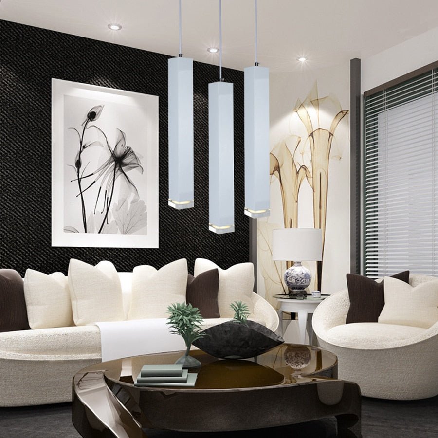 Lampe Suspendue Ajustable Moderne - Éclairage LED Économe et Élégant