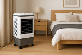Refroidisseur Évaporatif pour Ateliers - Ventilateur 4-en-1 avec Réservoir de 12 Gallons