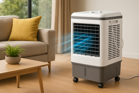 Refroidisseur Évaporatif pour Ateliers - Ventilateur 4-en-1 avec Réservoir de 12 Gallons