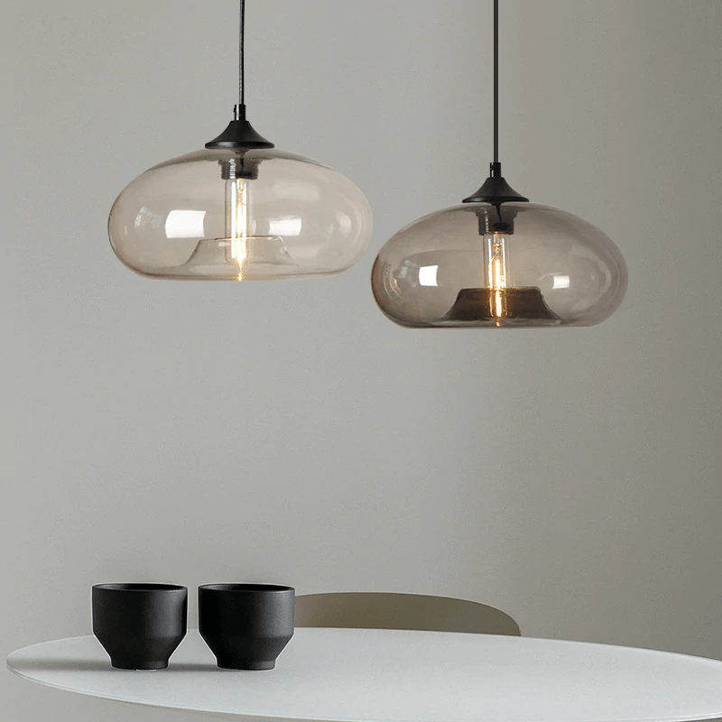 Suspension en Verre Élégante - Design Raffiné et Polyvalent