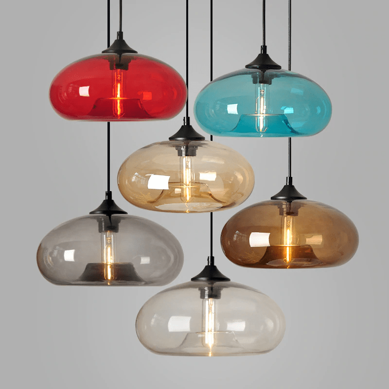Suspension en Verre Élégante - Design Raffiné et Polyvalent