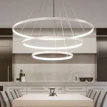 Applique de Plafond LED Dimmable - Design Circulaire Élégant et Économe en Énergie