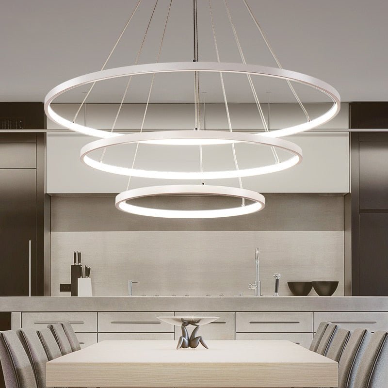 Applique de Plafond LED Dimmable - Design Circulaire Élégant et Économe en Énergie