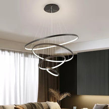 Applique de Plafond LED Dimmable - Design Circulaire Élégant et Économe en Énergie
