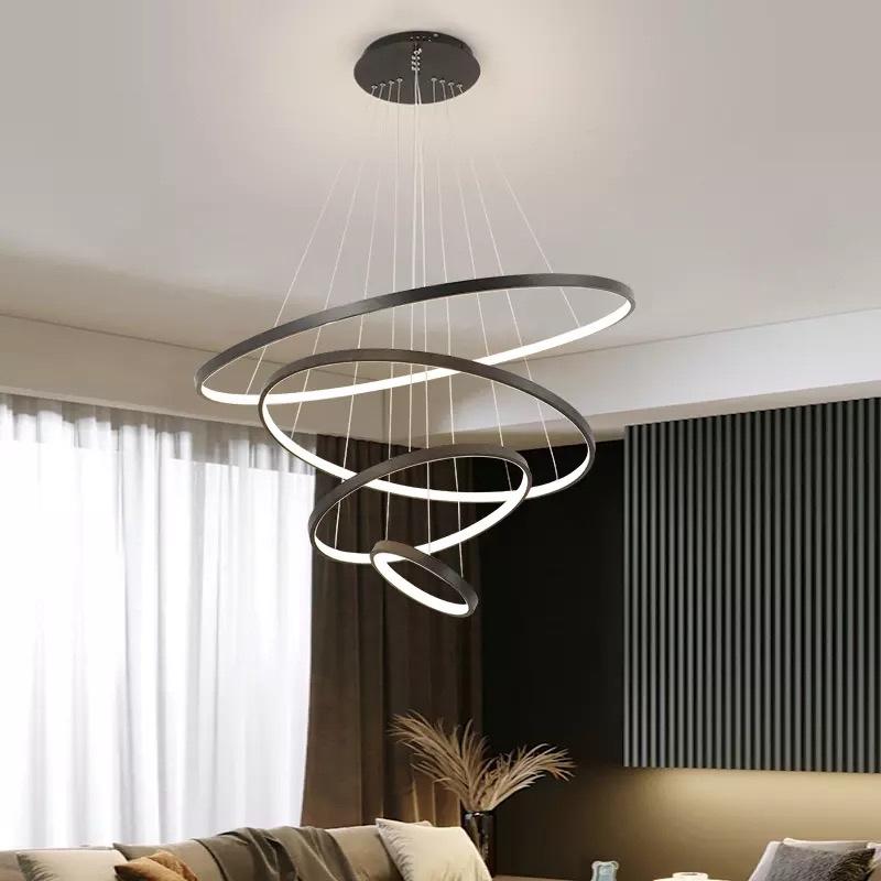 Applique de Plafond LED Dimmable - Design Circulaire Élégant et Économe en Énergie