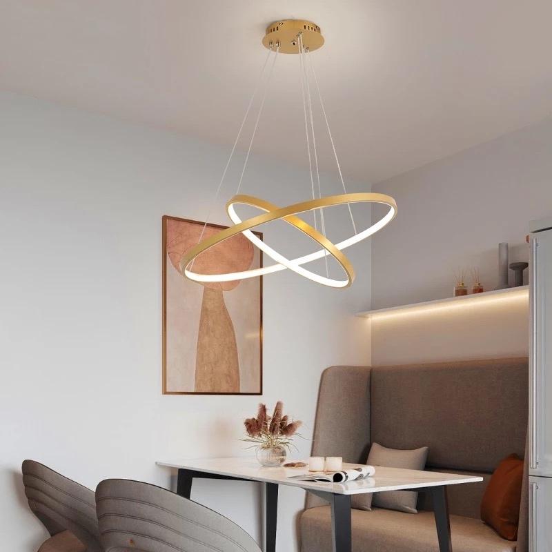 Applique de Plafond LED Dimmable - Design Circulaire Élégant et Économe en Énergie