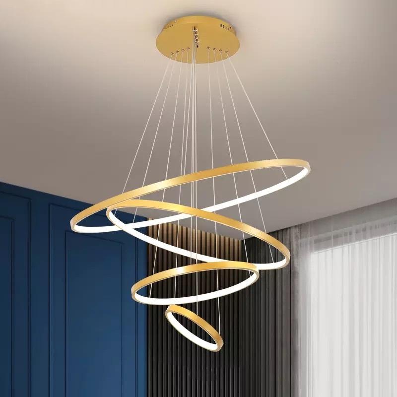 Applique de Plafond LED Dimmable - Design Circulaire Élégant et Économe en Énergie