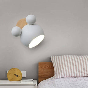 Lampe Murale Souris LED - Décoration Colorée pour Chambre d'Enfant