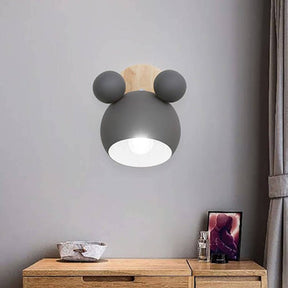 Lampe Murale Souris LED - Décoration Colorée pour Chambre d'Enfant