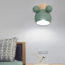 Lampe Murale Souris LED - Décoration Colorée pour Chambre d'Enfant