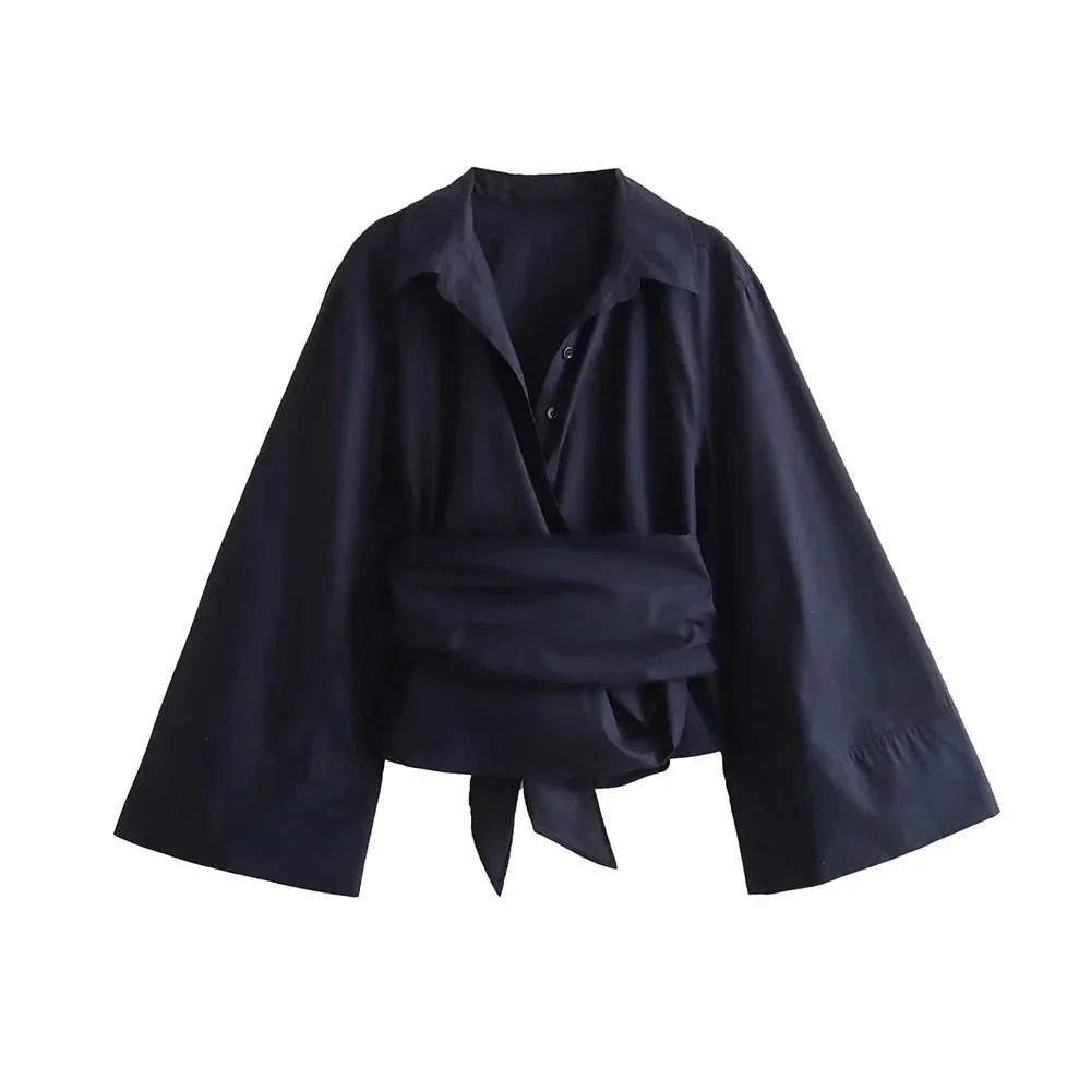 Blouse Kimono Élégante pour Femme - Tissu Doux et Confortable