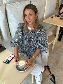 Blouse Femme à Manches Bouffantes - Élégance et Confort au Quotidien