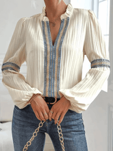 Blouse Femme Manches Longues Légère - Élégance et Confort au Quotidien
